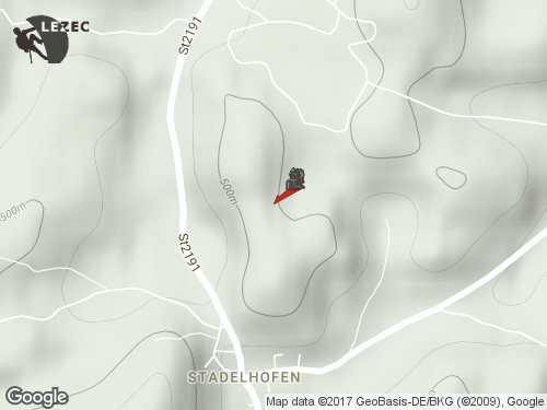 St2191, 91327 Gößweinstein, Německo
