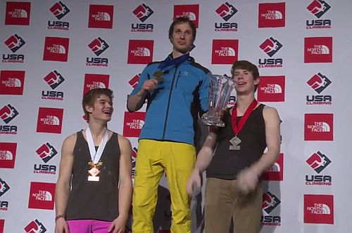 Mistrovstv USA - Libor Hroza podium