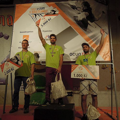 P boulder Praha 2016 Sport Expo podium mui