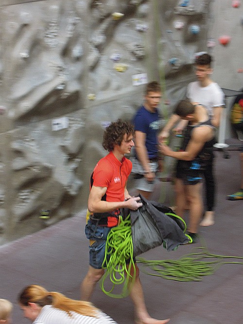 Adam Ondra Tour Praha s lanem