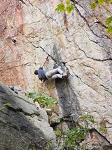 Tomáškův lom - Centrální Stěna